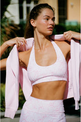 Dierdra Sports Bra ~ Posey Pink Mix