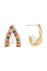 Precious Pearl Stud Earrings - Shake Your Bon Bon