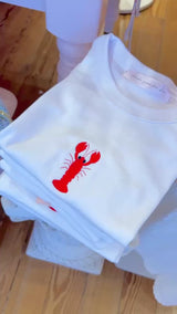 It's the Little Things Ribbed Baby Tee ~ Crawfish