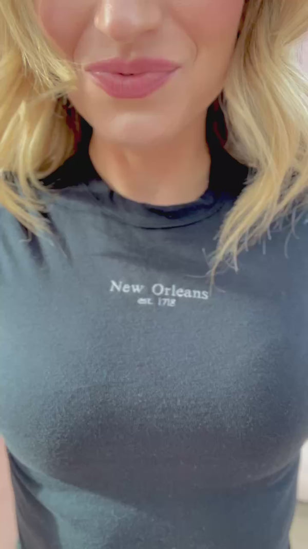 It's the Little Things Petite Tee ~ New Orleans