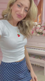 Call me Old Fashioned Mini Skort