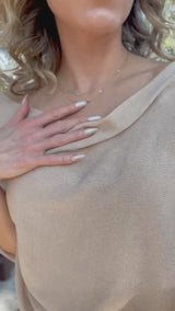 Cold Shoulder Poncho