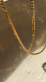 Cecilia Chain Necklace ~ Gold