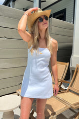 Ribbed Mini Dress ~ Sunset - Shake Your Bon Bon