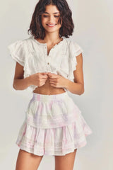 Ruffle Mini Skirt - Shake Your Bon Bon