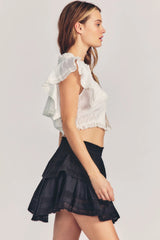 Ruffle Mini Skirt - Shake Your Bon Bon