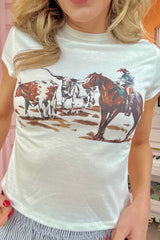 Saddle Up Graphic Tee - Shake Your Bon Bon