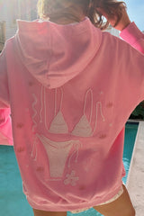 Seaside Beaded Hoodie - Shake Your Bon Bon
