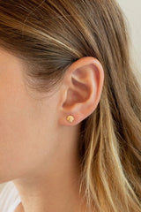 Shell Studs ~ Gold Filled - Shake Your Bon Bon