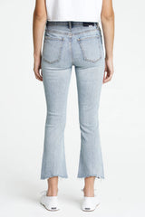 Shy Girl High Rise Crop Flare ~ Jewel - Shake Your Bon Bon