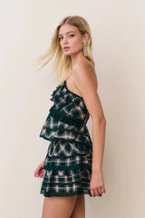 Sormina Tartan Cotton Top ~ Mistletoe Kiss - Shake Your Bon Bon