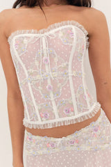 Spring Blossom Corset - Shake Your Bon Bon