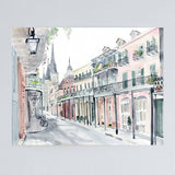 St. Louis Cathedral View 5" x 7" Lyla Clayre Print - Shake Your Bon Bon