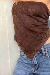 Summer Nights Lace Scarf Top - Shake Your Bon Bon