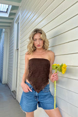 Summer Nights Lace Scarf Top - Shake Your Bon Bon