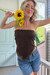 Summer Nights Lace Scarf Top - Shake Your Bon Bon