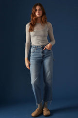 Sundaze Crop High Rise Utility Jean ~ Shut Down - Shake Your Bon Bon