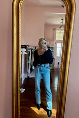 Sundaze High Rise Straight Jean ~ Girl Crush - Shake Your Bon Bon