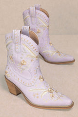 Sweet and Southern Embroidered Boot - Shake Your Bon Bon