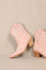 Sweet and Southern Embroidered Boot - Shake Your Bon Bon
