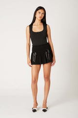 Take a Bow Mini Skirt - Shake Your Bon Bon