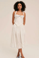 Tea Time Poplin Bustier - Shake Your Bon Bon