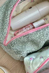 Teddy Cosmetic Pouch ~ Evergreen - Shake Your Bon Bon