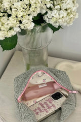 Teddy Cosmetic Pouch ~ Evergreen - Shake Your Bon Bon