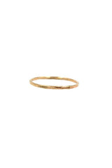 Thin Hammered Saros Ring - Gold Filled - Shake Your Bon Bon