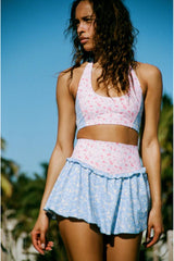 Vanina Skort ~ Windsor Petal Print Mix - Shake Your Bon Bon