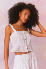Vietta Top ~ True White - Shake Your Bon Bon