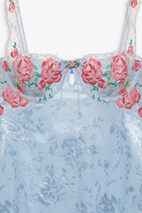 Vintage Rose Eyelet Slip - Shake Your Bon Bon