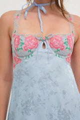 Vintage Rose Eyelet Slip - Shake Your Bon Bon