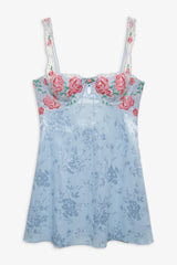 Vintage Rose Eyelet Slip - Shake Your Bon Bon