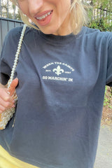 When the Saints Go Marchin' In Boxy Tee - Shake Your Bon Bon