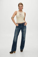 x BELLA HADID Reno Tank Top ~ Sand - Shake Your Bon Bon