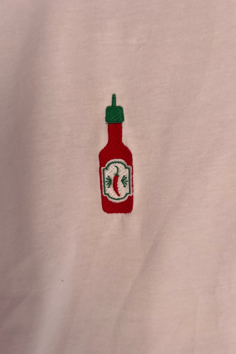 It's the Little Things Boxy Tee ~ Hot Sauce