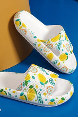 From coast to coast, the beach to your resort, poolside to your room or anywhere in between, these oh-so comfy slides will be there for you every step of the way. Featuring a squishy moulded footbed and lightweight classic slide design, these are guaranteed to be a new favorite in your summer shoe collection.  100% EVA Run true to size. If in between sizes, we recommend sizing up. Cutout in slide for increased breathability Comfort moulded footbed Squishy sole