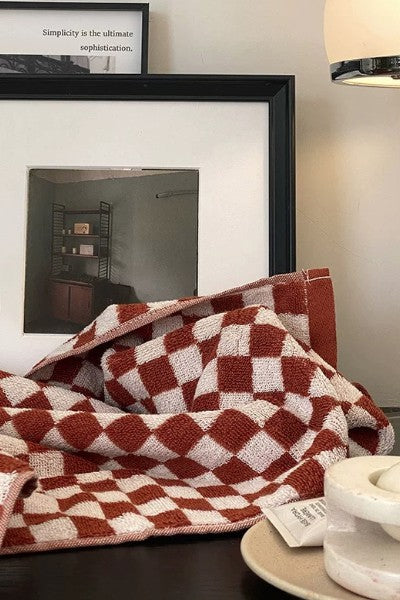 Get ready to Vacay Away and make sure you bring this precious beach towel! Featuring ultra absorbent, water wicking cotton material, a resort size and on-trend playful print, this essential vacation staple is meant to be loved for years to come.  100% Cotton Measures 70 x 140 CM Multi = floral print checkered design Check = solid checkered design