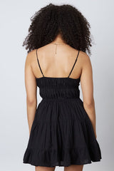 Fabric of our Lives Mini Dress ~ Black