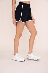 You'll always be on the right track as long as you're in these totally classic track shorts! Everyone loves a classic, and these active shorts are no exception. Perfect for every activity with a relaxed fit and curved hem for added mobility, and topped off with a flattering contrast edge.
