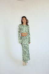 Strut your Stripes Bell Sleeve Top