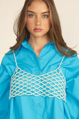 Gatsby Pearl Top