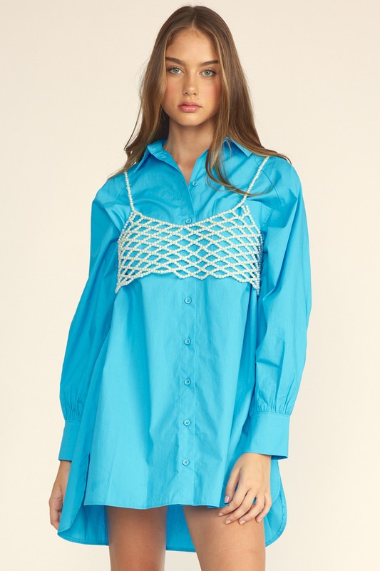 Gatsby Pearl Top