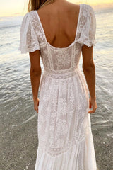 Norma Dress ~ White