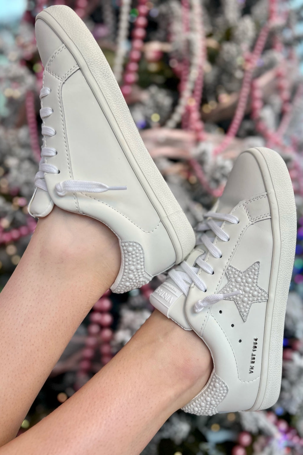 Vintage Havana Dayna Studded Sneaker ~ White – Shake Your Bon Bon