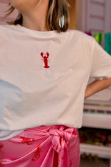 It's the Little Things Boxy Tee ~ Crawfish