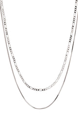 Cecilia Chain Necklace ~ Silver