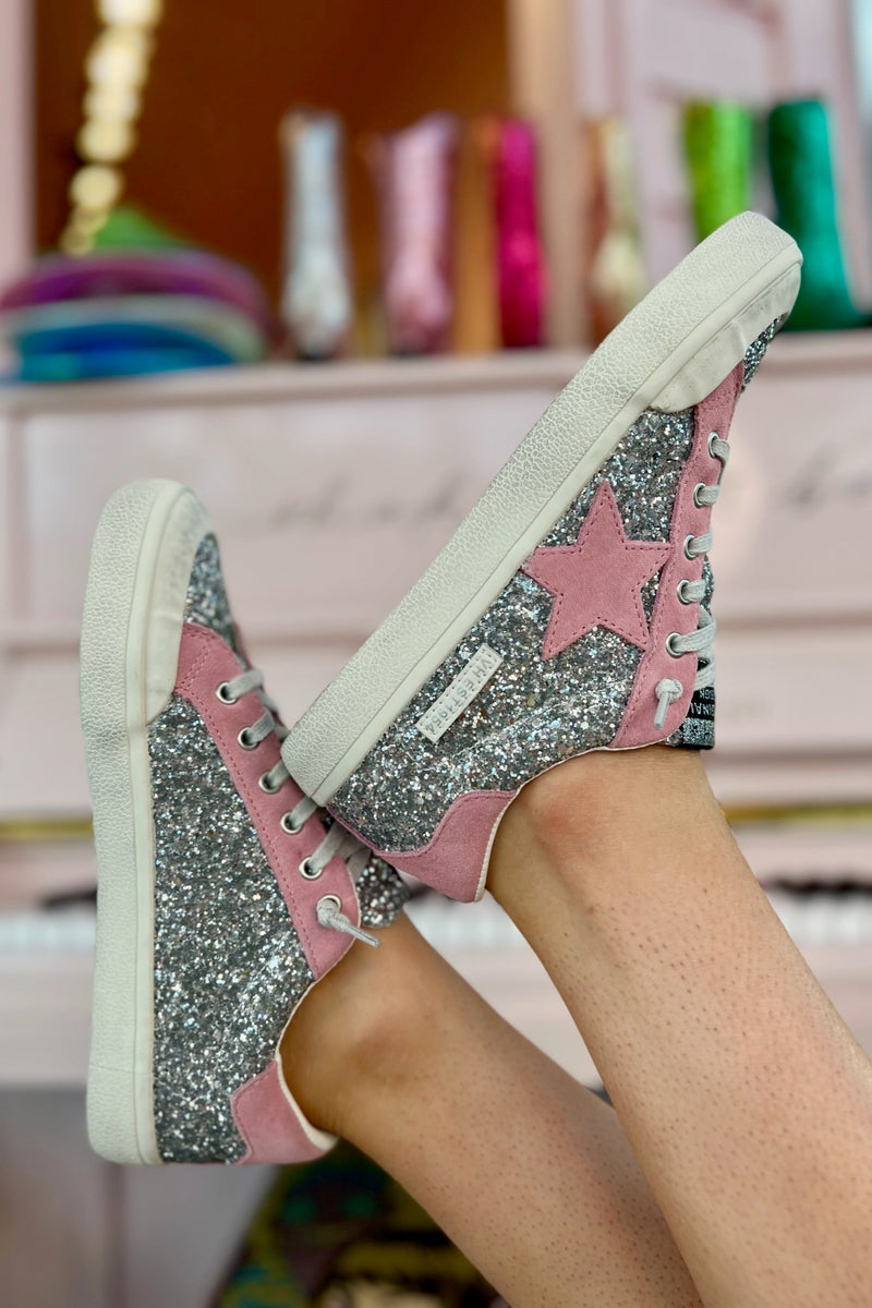 Vintage Havana Ilana Sneaker Silver Glitter – Shake Your Bon Bon