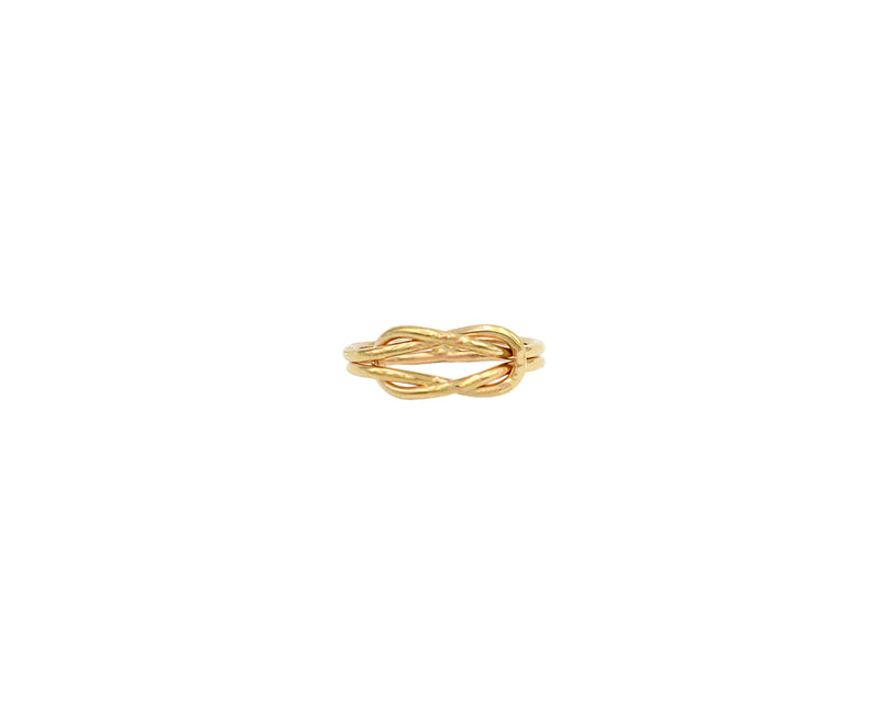 Double Knot Ring ~ Gold Filled